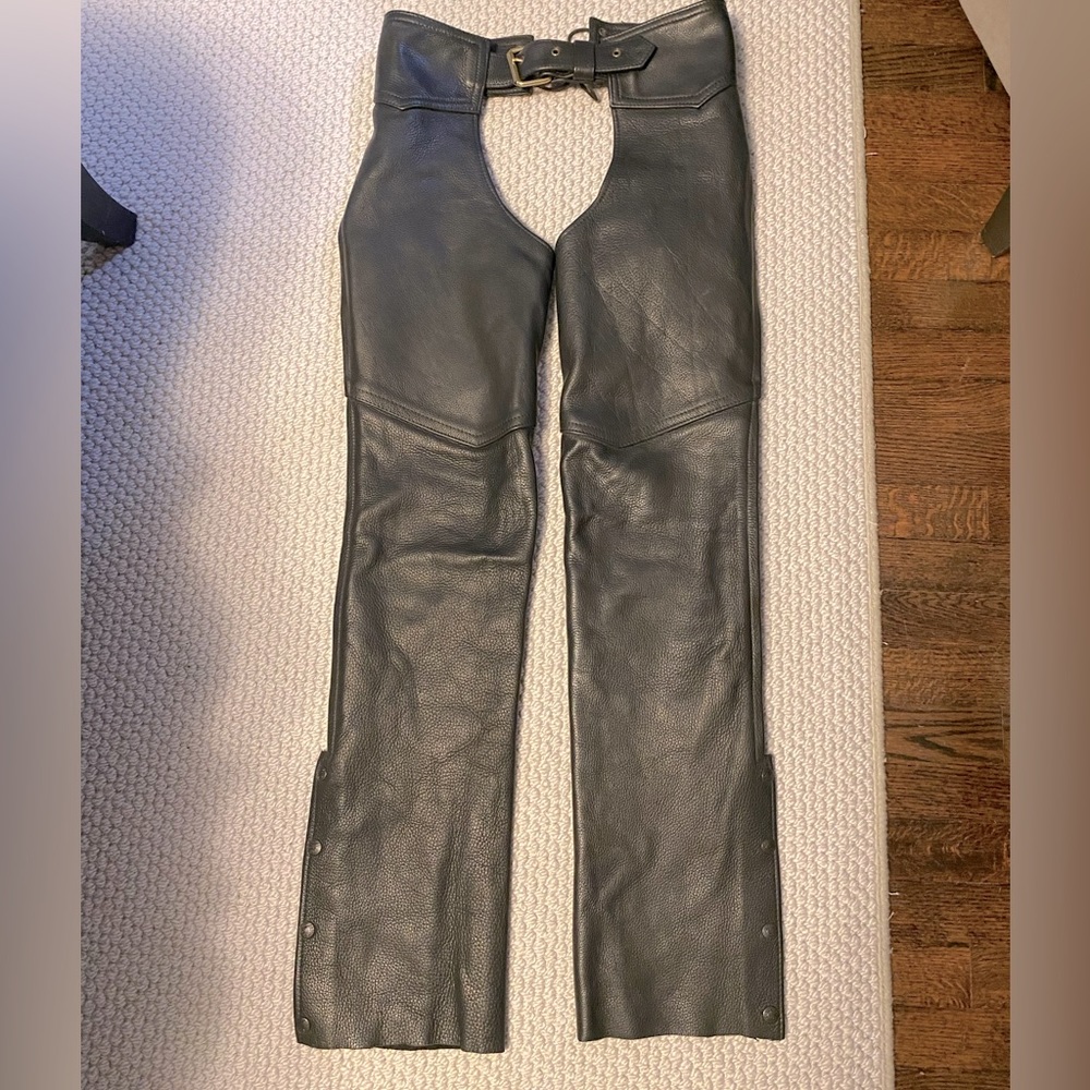 Beautiful real leather chaps excellent condition